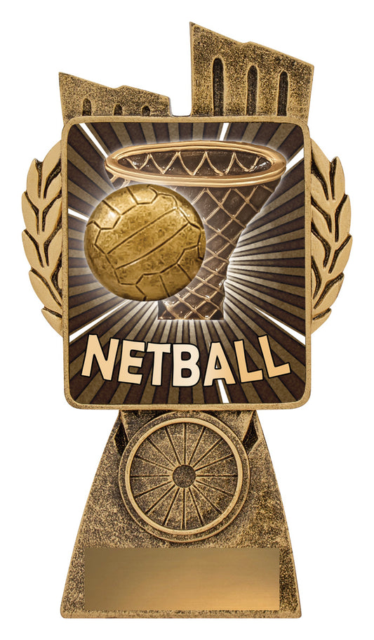 Antique Gold Lynx - Netball
