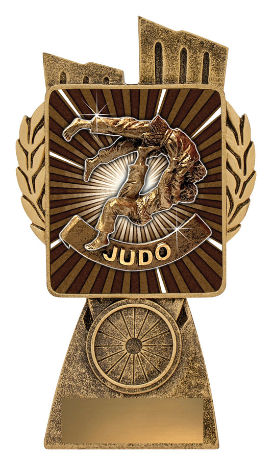 Antique Gold Lynx - Judo