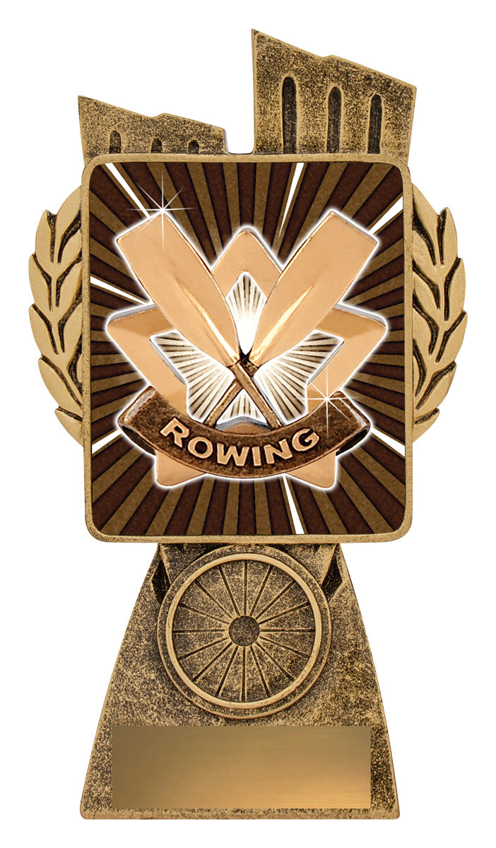 Antique Gold Lynx - Rowing
