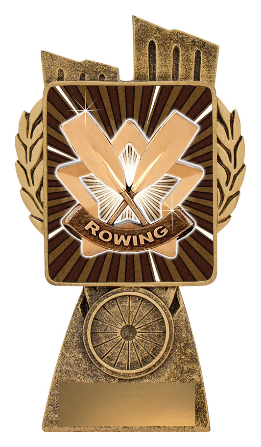 Antique Gold Lynx - Rowing