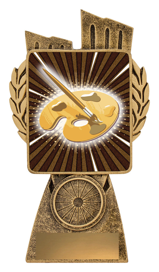 Antique Gold Lynx - Visual Arts