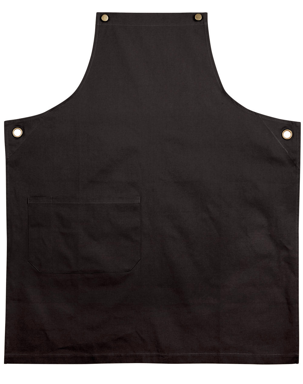 [AP07(M3200)] Canvas Bib Apron
