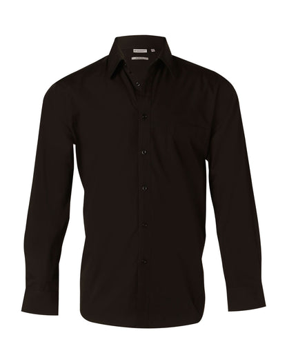 [M7002] Men's Nano Tech Long Sleeve Shirt