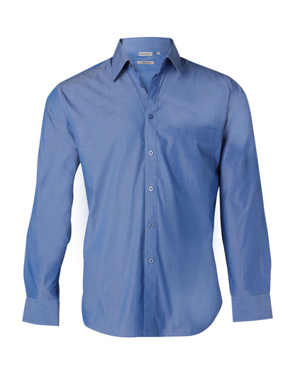 [M7002] Men's Nano Tech Long Sleeve Shirt