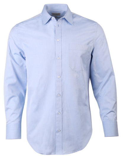 [M7005L] Men's Pinpoint Oxford  L/S Shirt