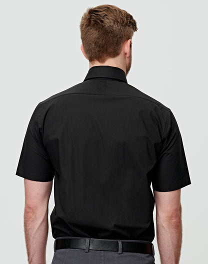 [M7020S] Men's Cotton/Poly Stretch S/S Shirt