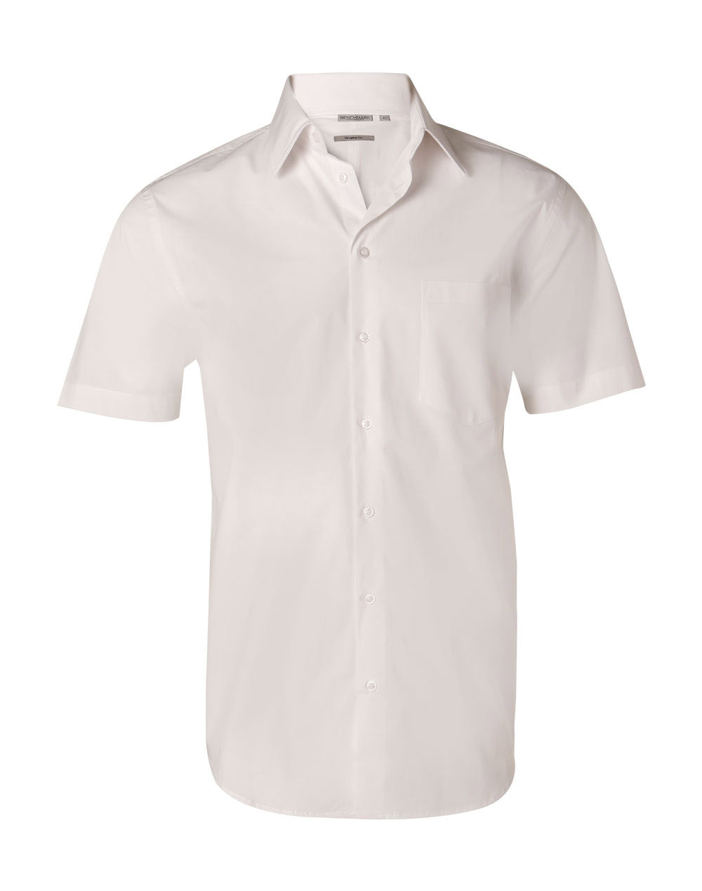 [M7020S] Men's Cotton/Poly Stretch S/S Shirt