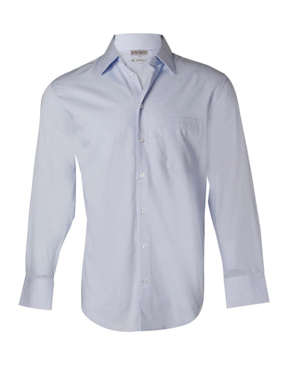 [M7030L] Men's Fine Twill L/S Shirt