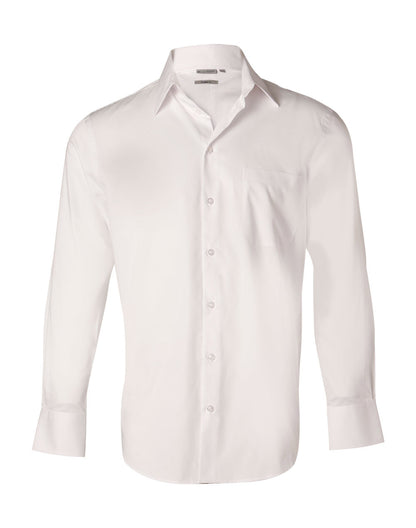 [M7030L] Men's Fine Twill L/S Shirt