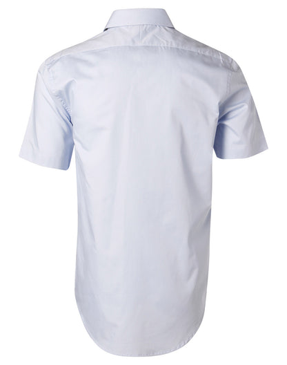[M7030S] Men's Fine Twill S/S Shirt