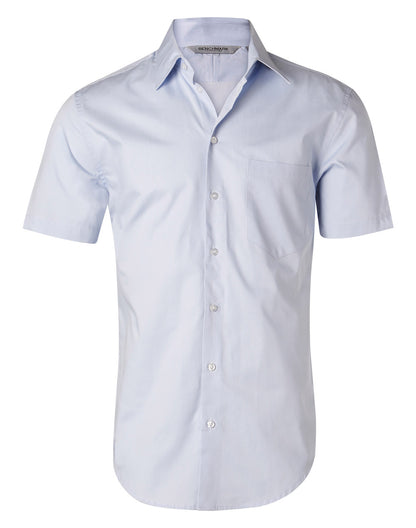 [M7030S] Men's Fine Twill S/S Shirt