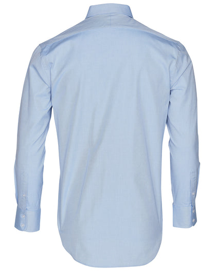 [M7040L] Men's CVC Oxford L/S Shirt