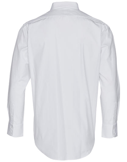 [M7040L] Men's CVC Oxford L/S Shirt