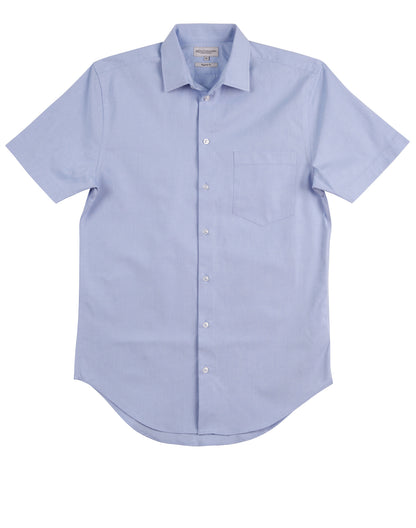 [M7040S] Men’s CVC Oxford S/S Shirt