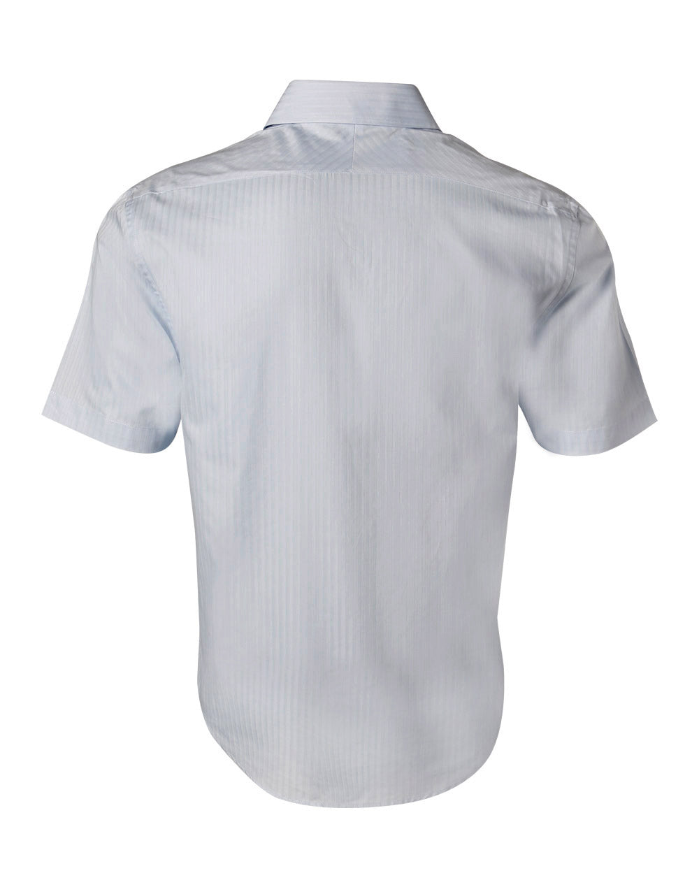 [M7100S] Men's Self Stripe S/S Shirt