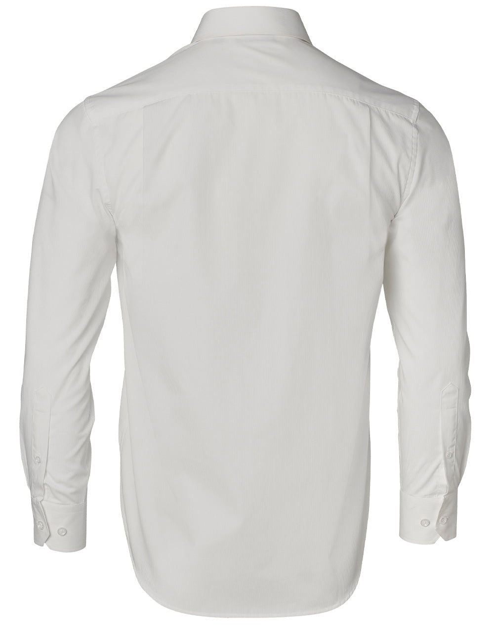 [M7110L] Men's Dobby Striped Taped L/S Shirt