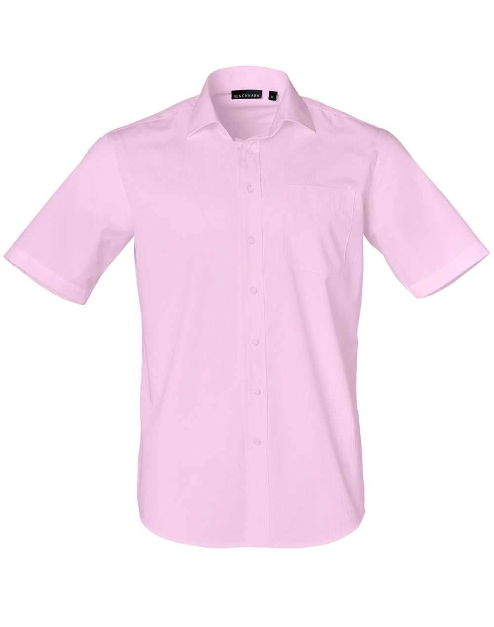 [M7110S] Men's Dobby Striped Taped S/S Shirt