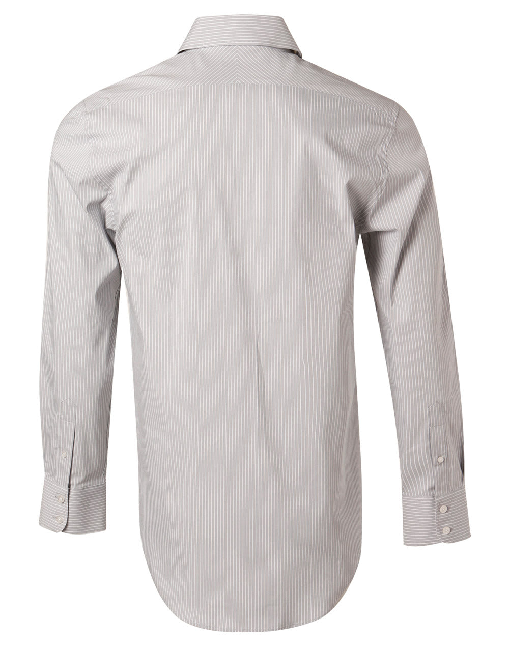[M7200L] Men's Ticking Stripe L/S Shirt