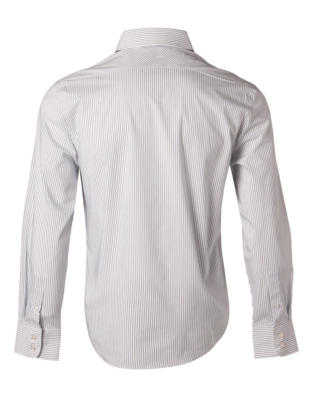 [M7200L] Men's Ticking Stripe L/S Shirt