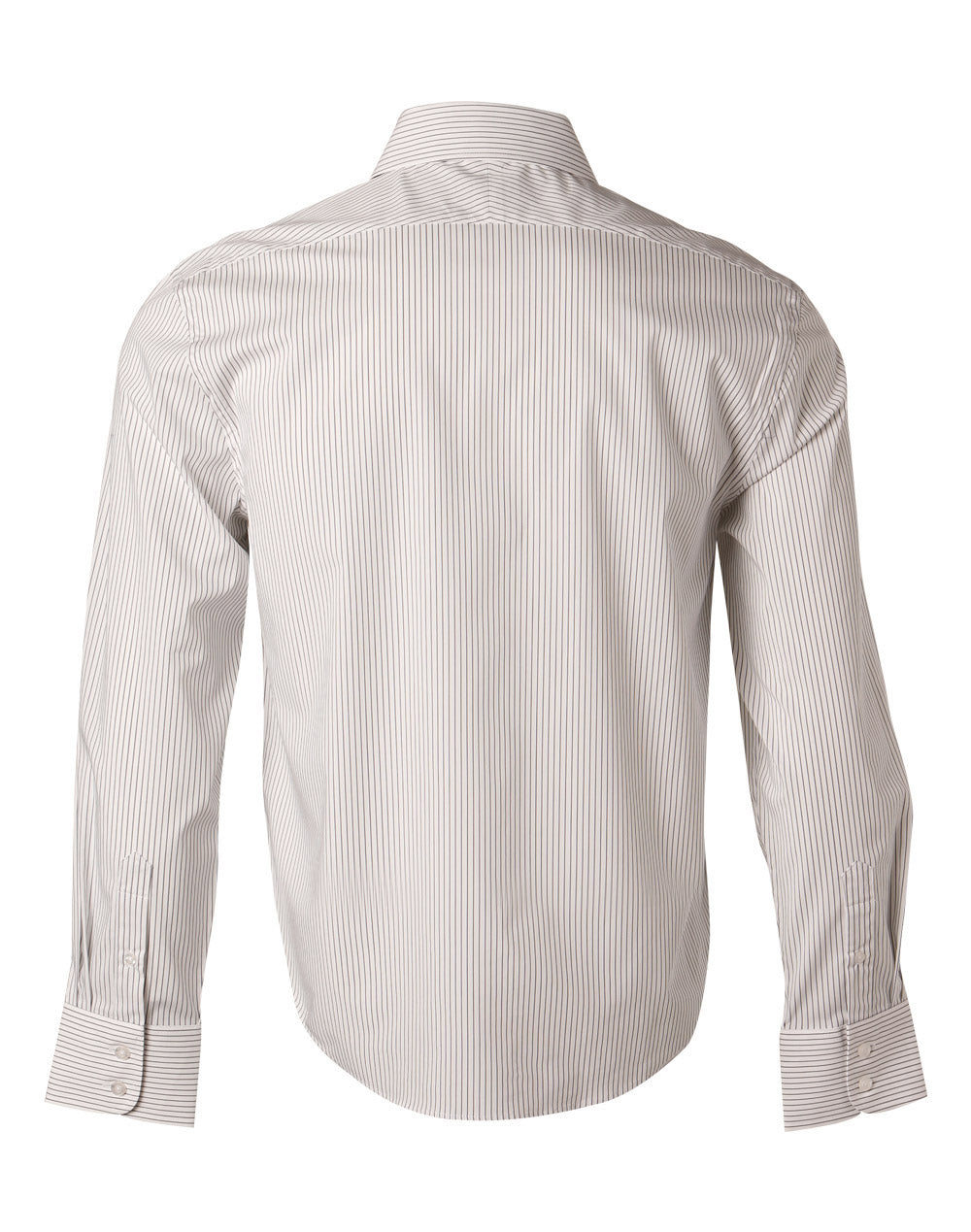 [M7200L] Men's Ticking Stripe L/S Shirt