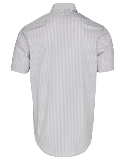 [M7200S] Men's Ticking Stripe S/S Shirt