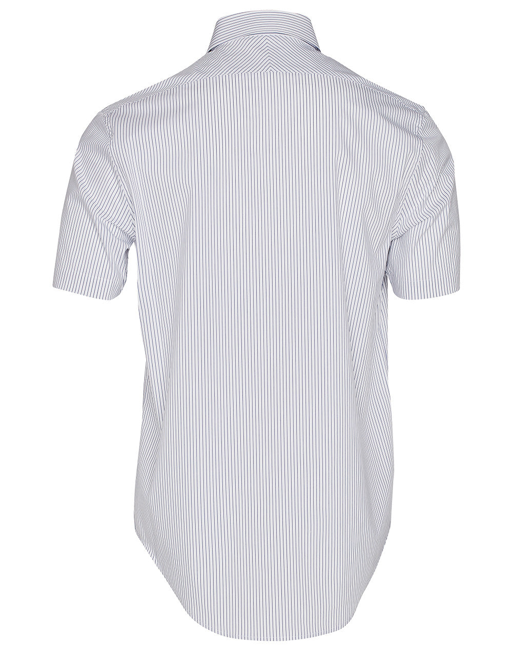 [M7200S] Men's Ticking Stripe S/S Shirt