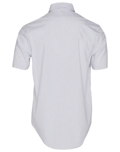 [M7200S] Men's Ticking Stripe S/S Shirt