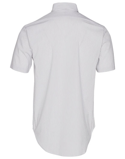 [M7200S] Men's Ticking Stripe S/S Shirt