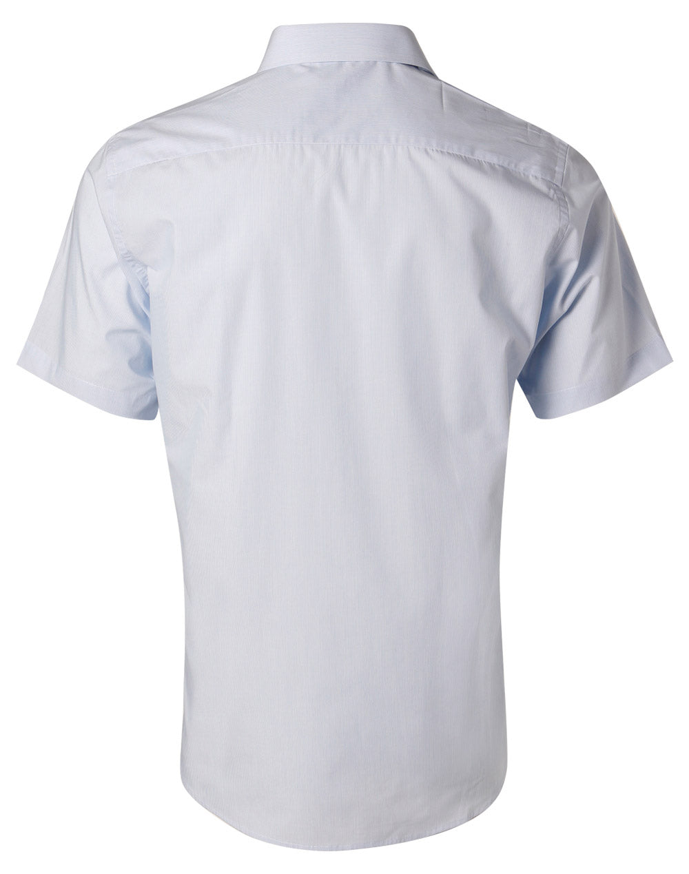 [M7211] Men's Fine Stripe S/S Shirt