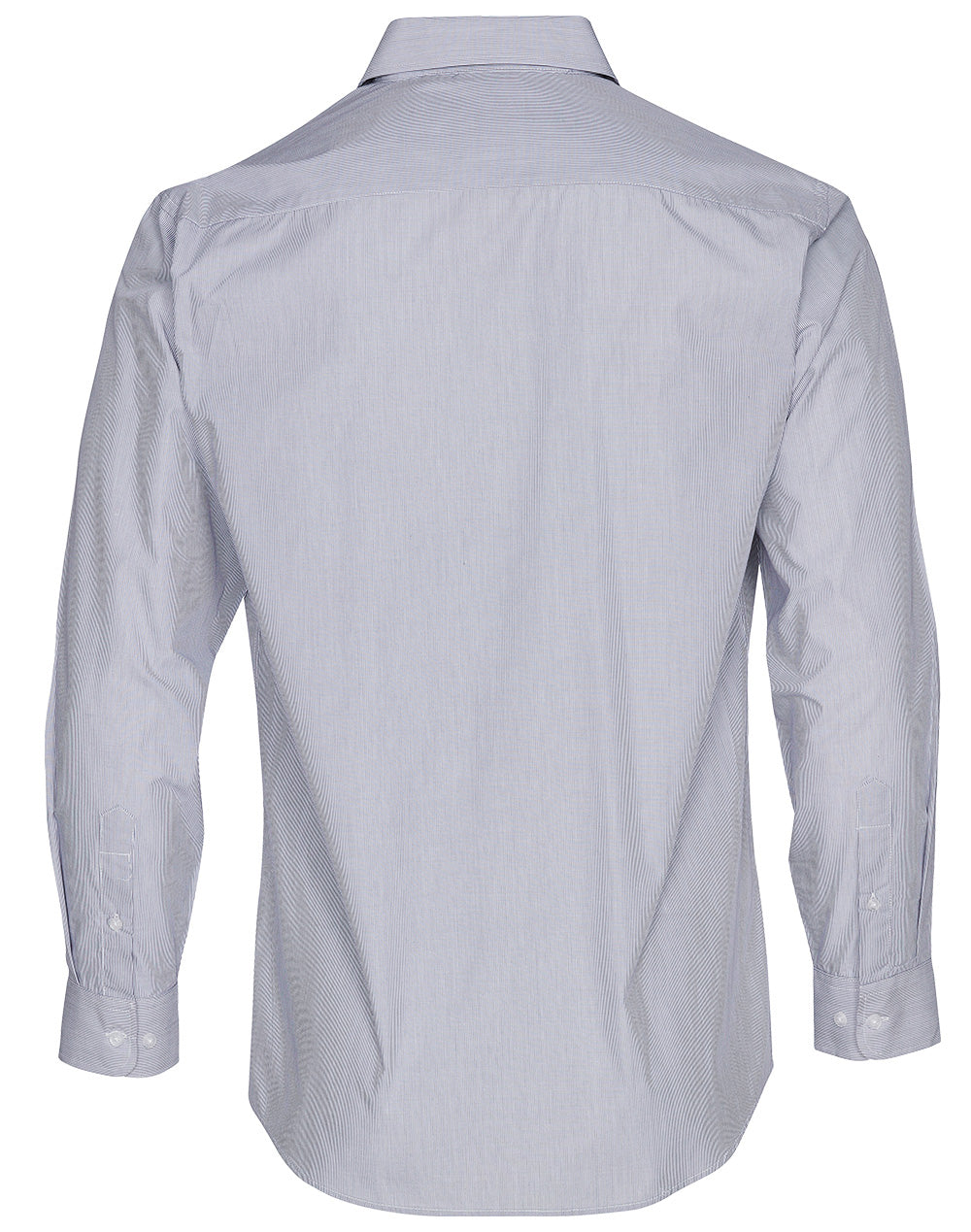 [M7212] Men's Fine Stripe Long Sleeve Shirt