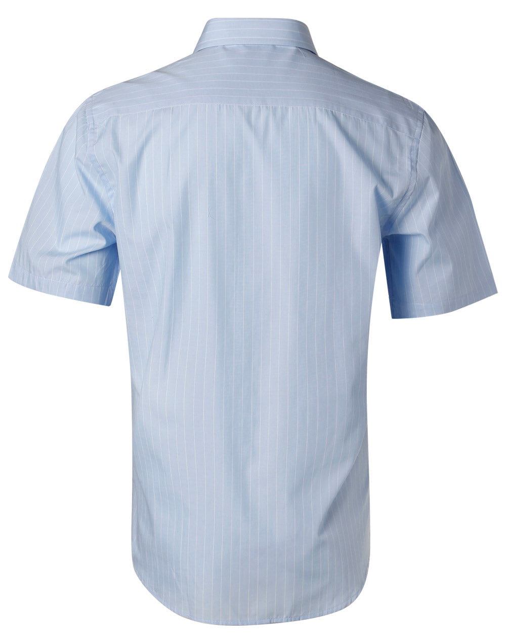 [M7221] Men's Pin Stripe Short Sleeve Shirt