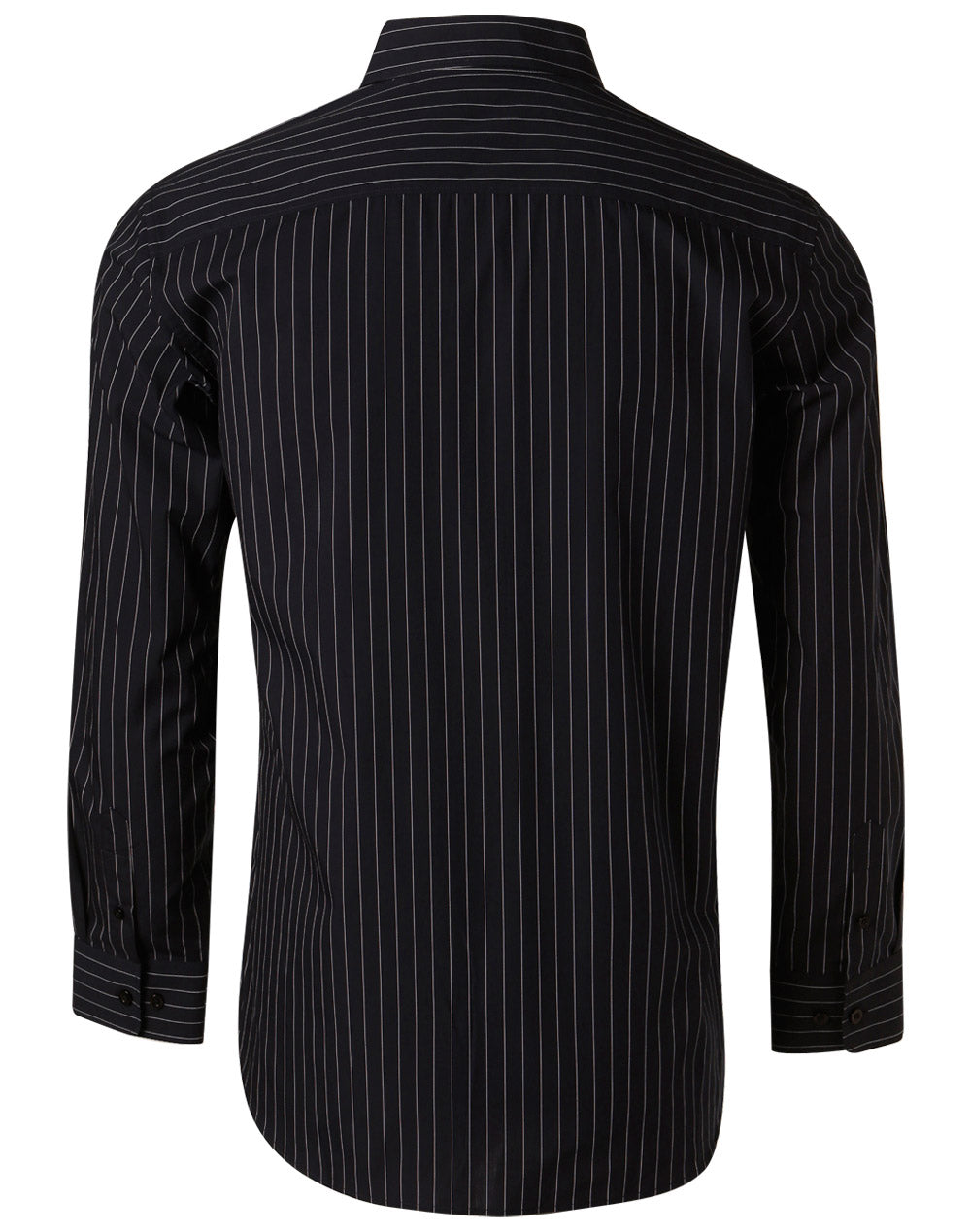 [M7222] Men's Pin Stripe Long Sleeve Shirt