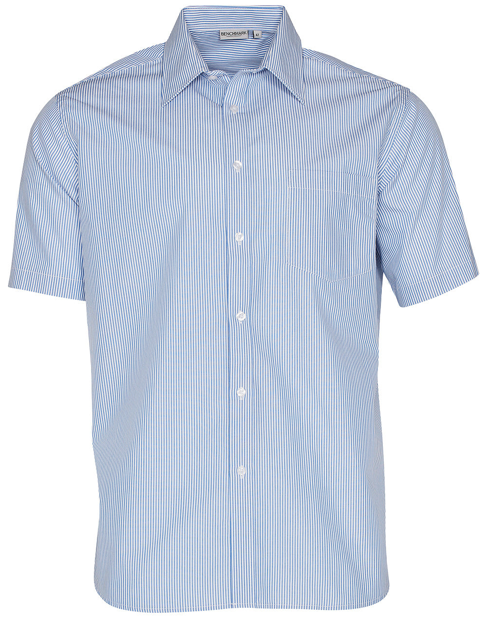 [M7231] Men's Balance Stripe Short Sleeve Shirt