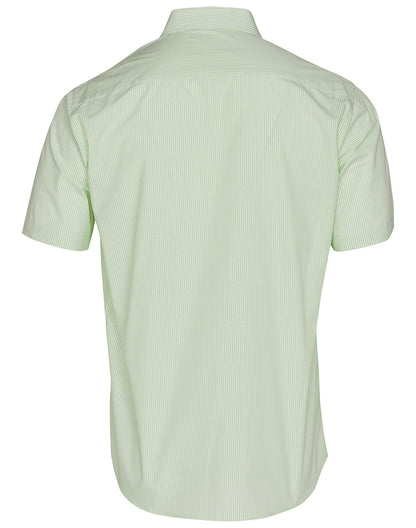 [M7231] Men's Balance Stripe Short Sleeve Shirt