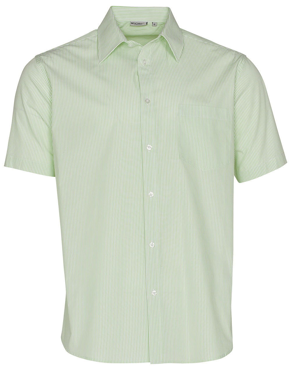 [M7231] Men's Balance Stripe Short Sleeve Shirt