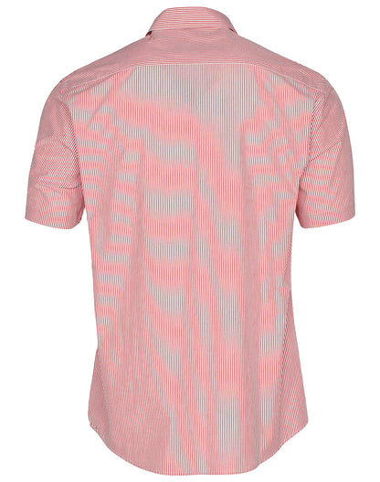 [M7231] Men's Balance Stripe Short Sleeve Shirt