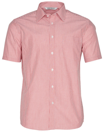 [M7231] Men's Balance Stripe Short Sleeve Shirt