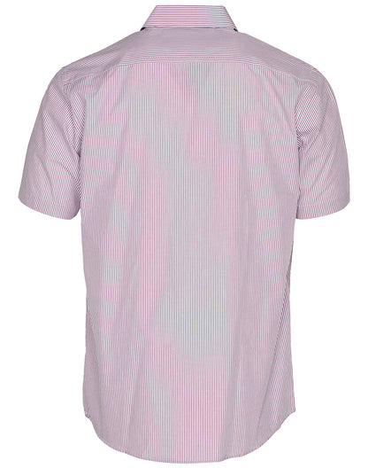 [M7231] Men's Balance Stripe Short Sleeve Shirt