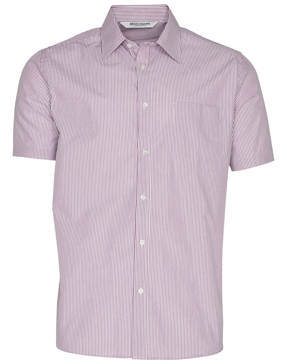 [M7231] Men's Balance Stripe Short Sleeve Shirt