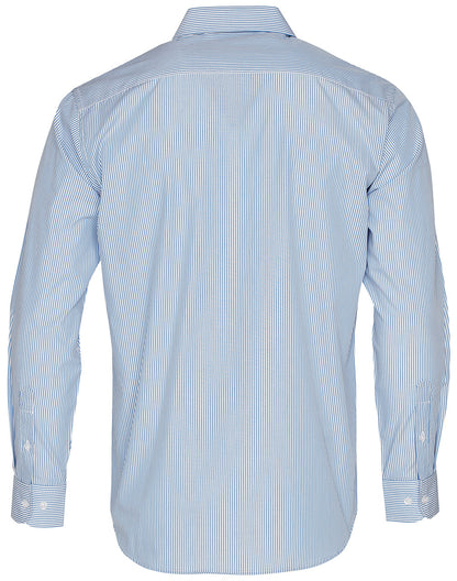 [M7232] Men's Balance Stripe Long Sleeve Shirt