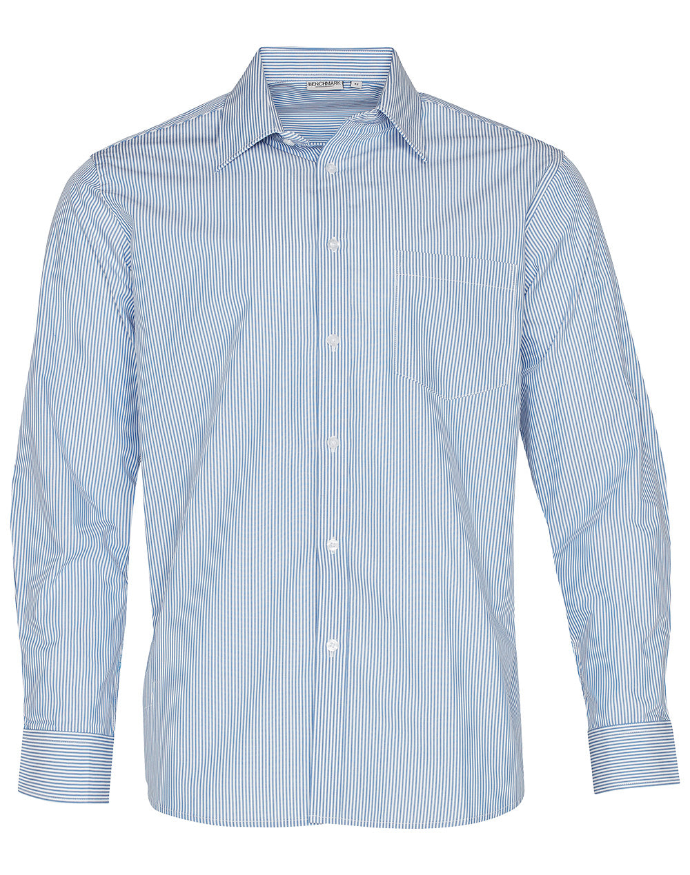 [M7232] Men's Balance Stripe Long Sleeve Shirt