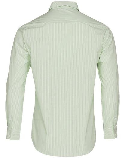[M7232] Men's Balance Stripe Long Sleeve Shirt