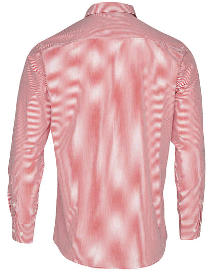 [M7232] Men's Balance Stripe Long Sleeve Shirt