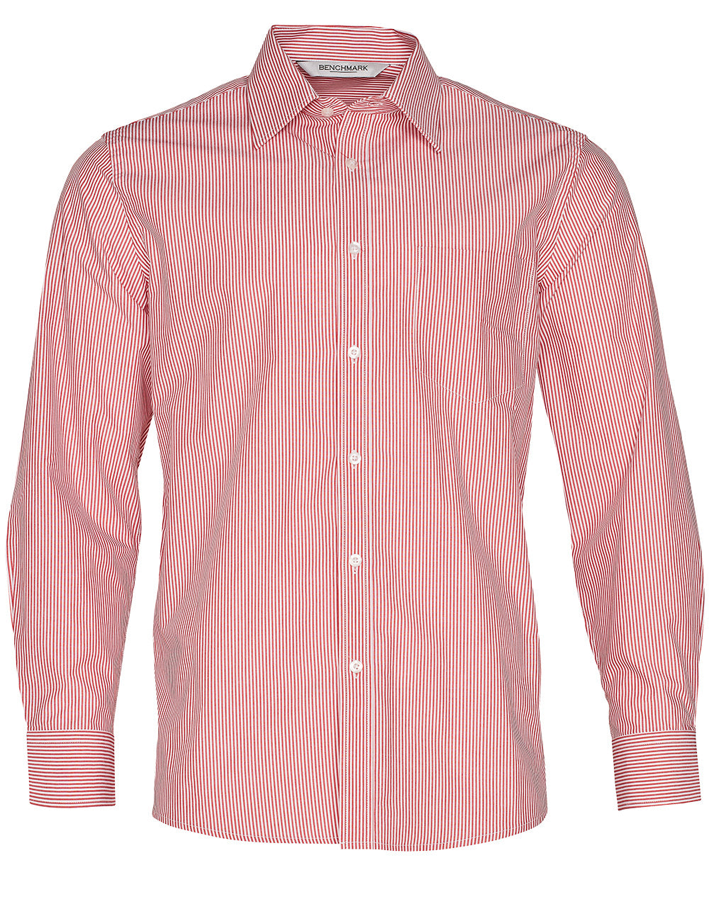 [M7232] Men's Balance Stripe Long Sleeve Shirt