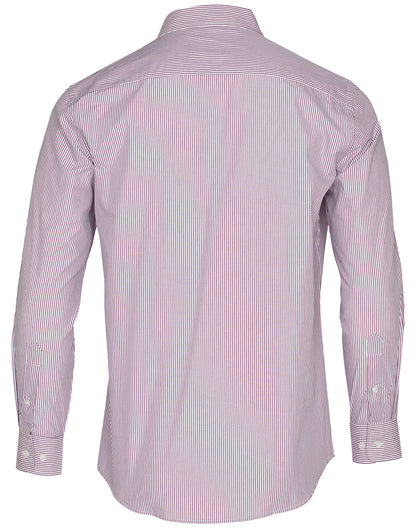 [M7232] Men's Balance Stripe Long Sleeve Shirt