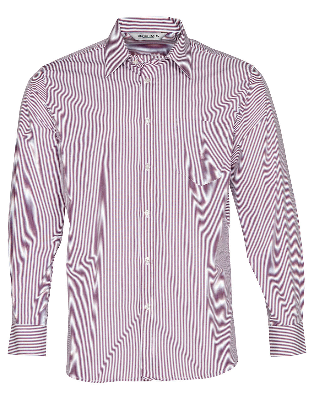 [M7232] Men's Balance Stripe Long Sleeve Shirt