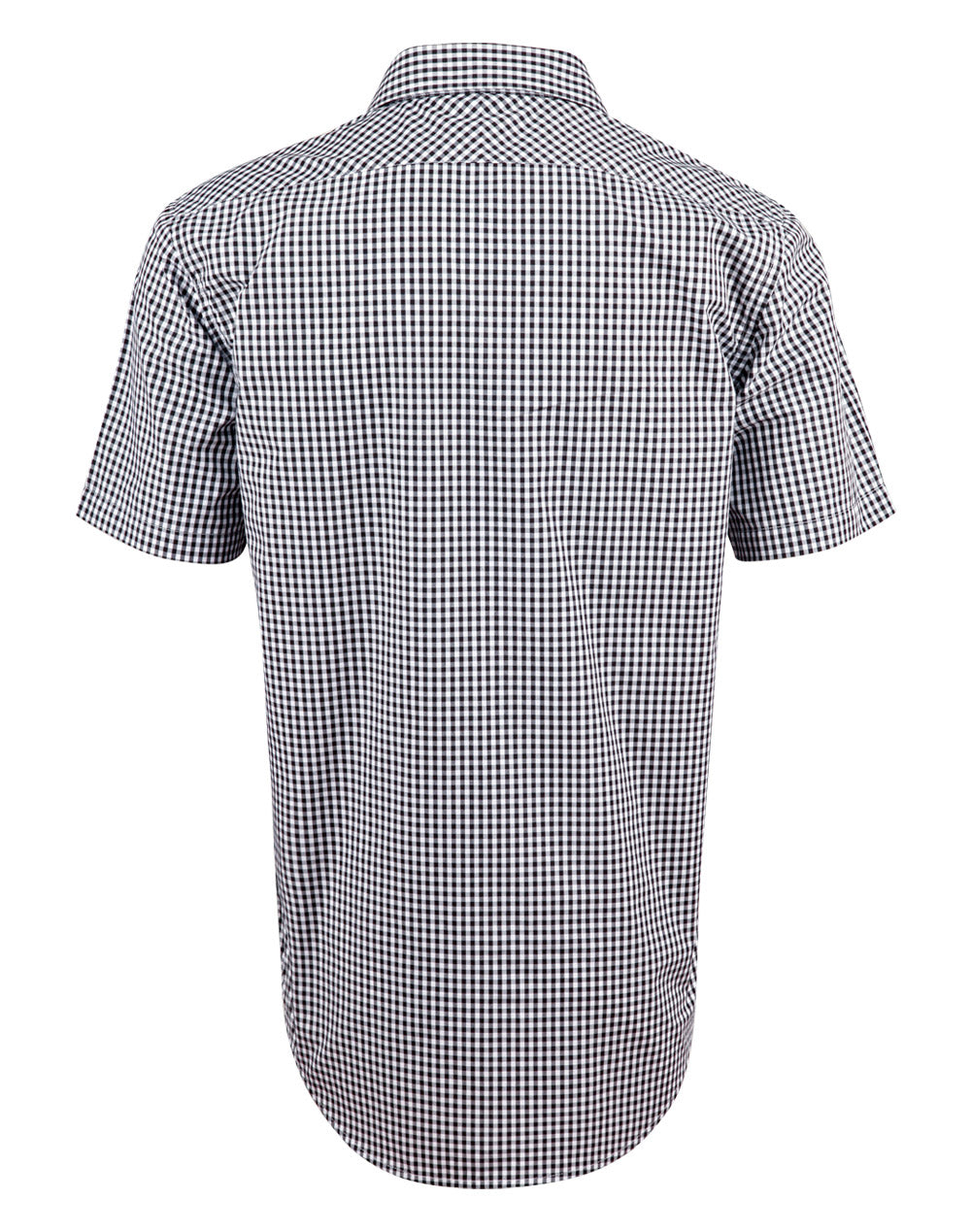 [M7300S] Men's Gingham Check S/S Shirt