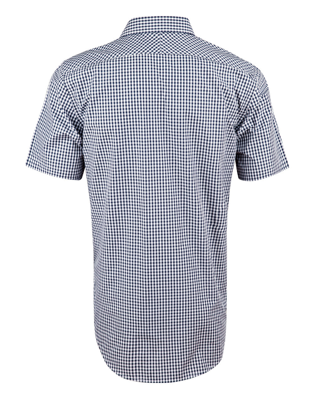 [M7300S] Men's Gingham Check S/S Shirt