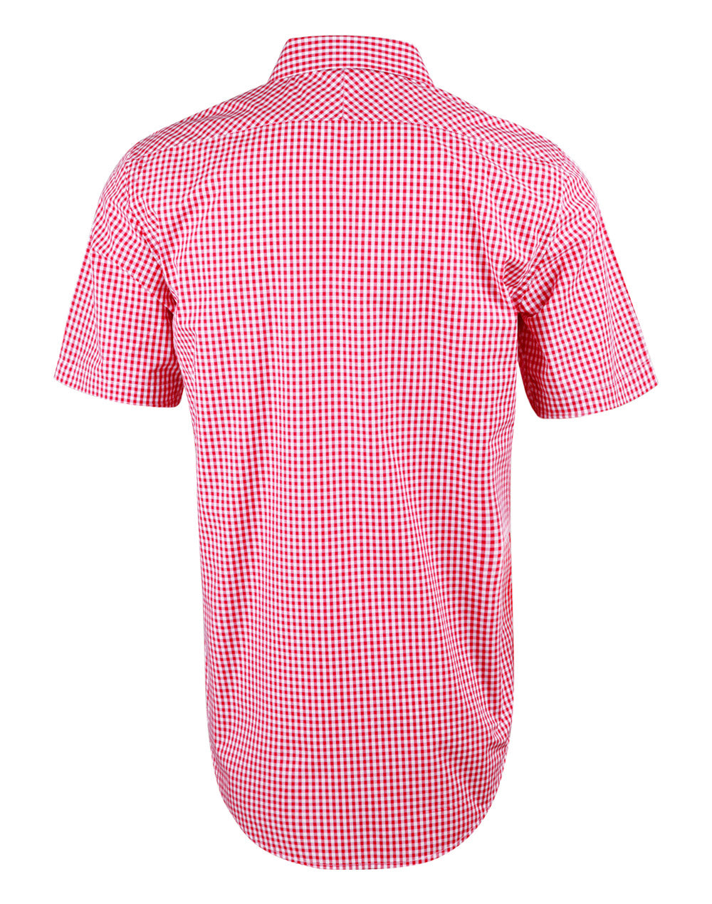 [M7300S] Men's Gingham Check S/S Shirt