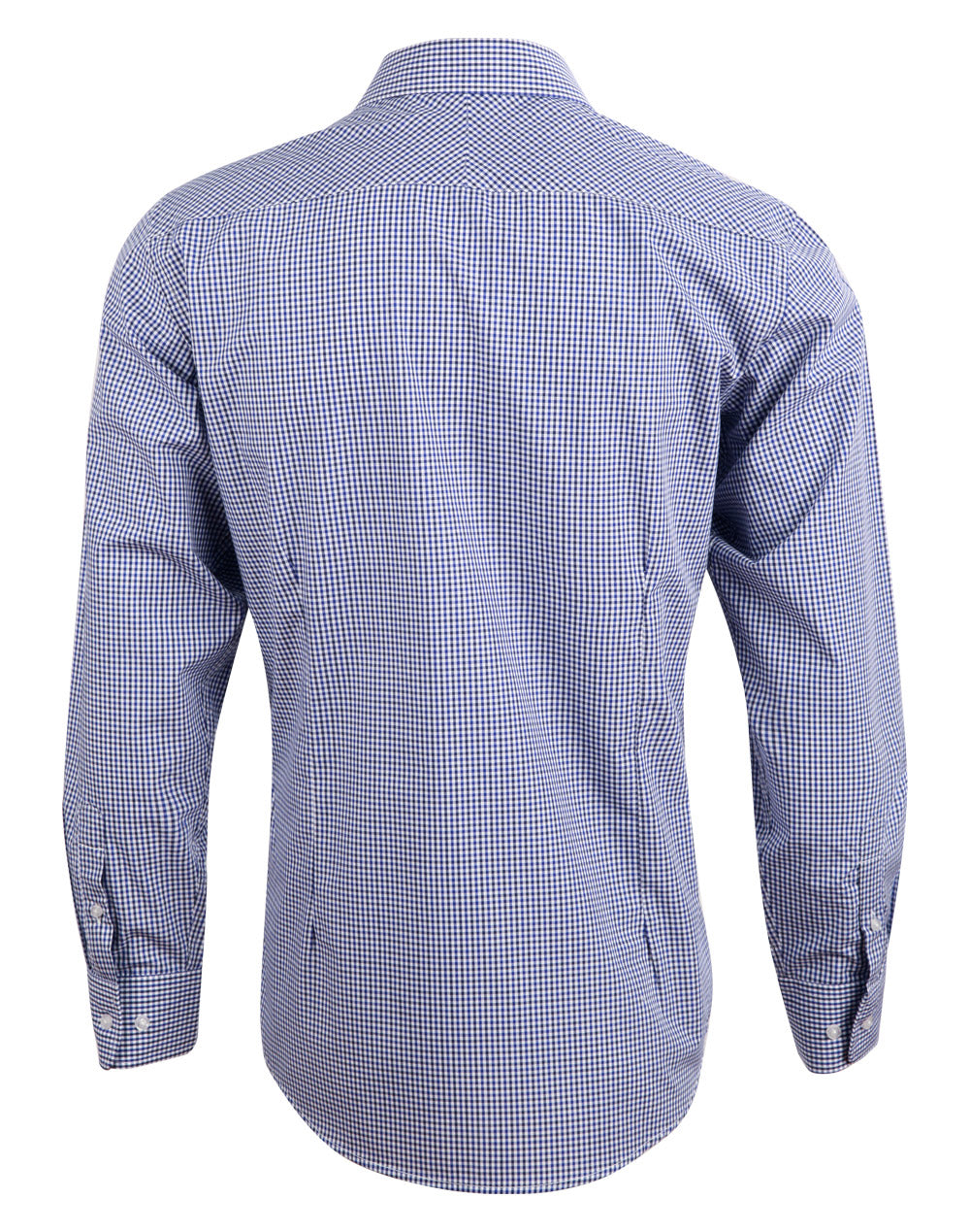 [M7320L] Men's Two Tone Check L/S Shirt